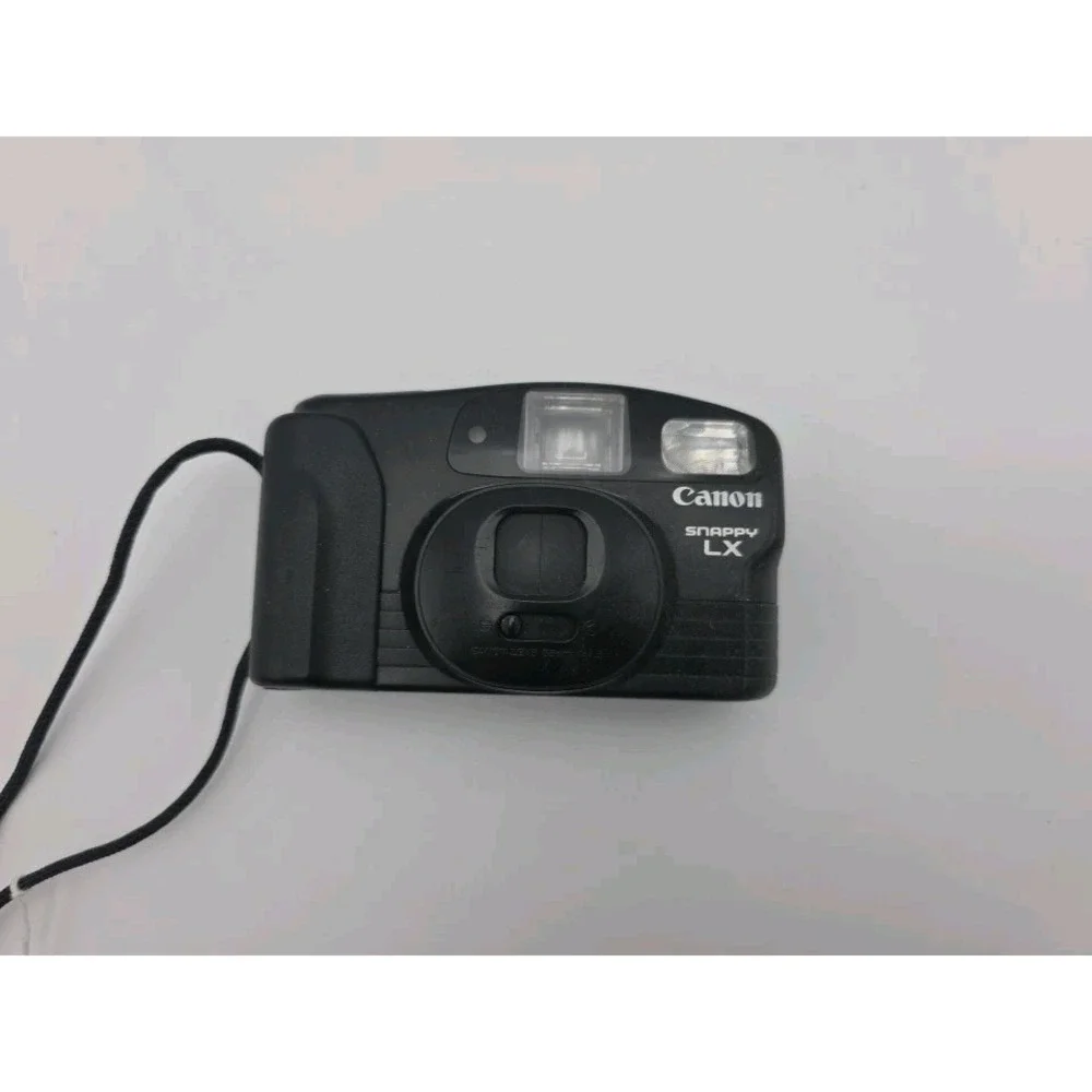Canon Snappy LX Auto Focus 35mm Film Camera Lens Flash Vintage